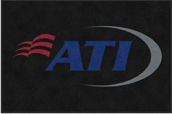 4' x 6 (45" x 69") Digiprint HD ATI RESTORATION  Indoor Logo mat