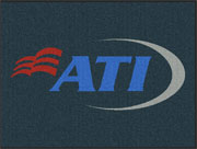 3' x 4' (35" x 47") Waterhog Inlay ATI RESTORATION 3X4 Indoor Logo Mat