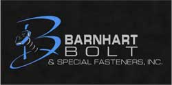 5' x 10' (58" x 119") Colorstar Impressions BARNHART BOLT Indoor Logo Mat